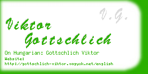 viktor gottschlich business card